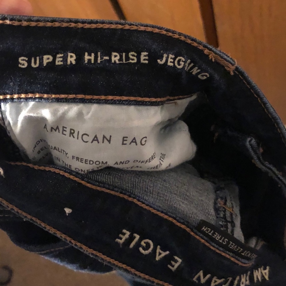 AE 14 Super High Rise Jeggings
